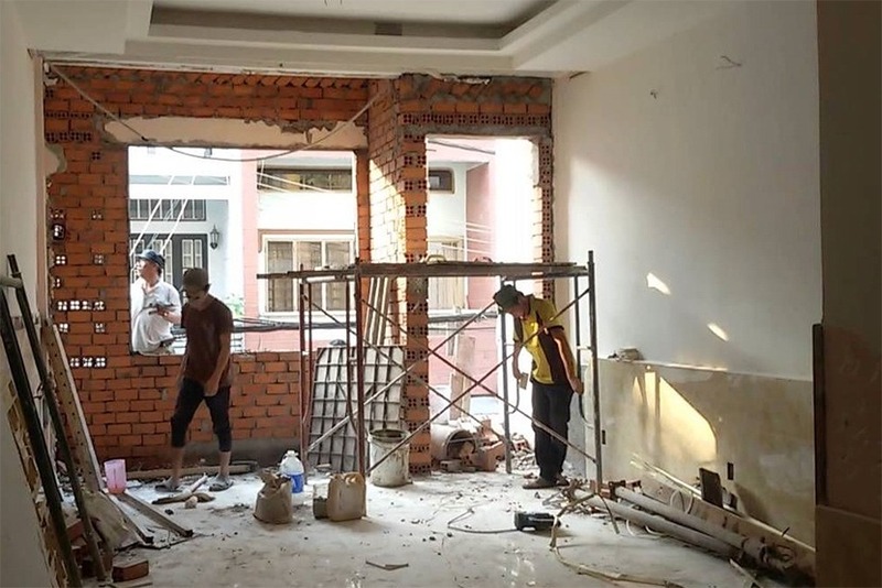 Các loại hình sửa chữa nhà phổ biến hiện nay